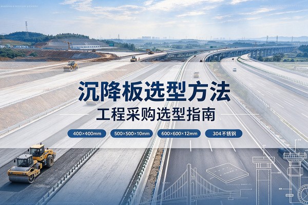 北辰区沉降板选择方法