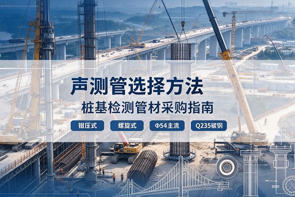 北辰区声测管选型标准