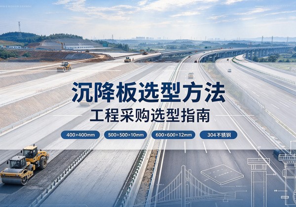 北辰区沉降板选择方法
