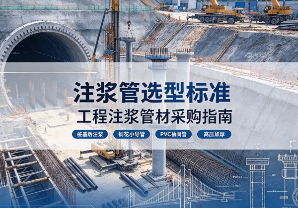 北辰区注浆管选型标准